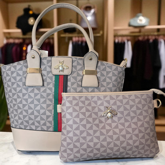 2-Piece Luxe Bee Bag Set