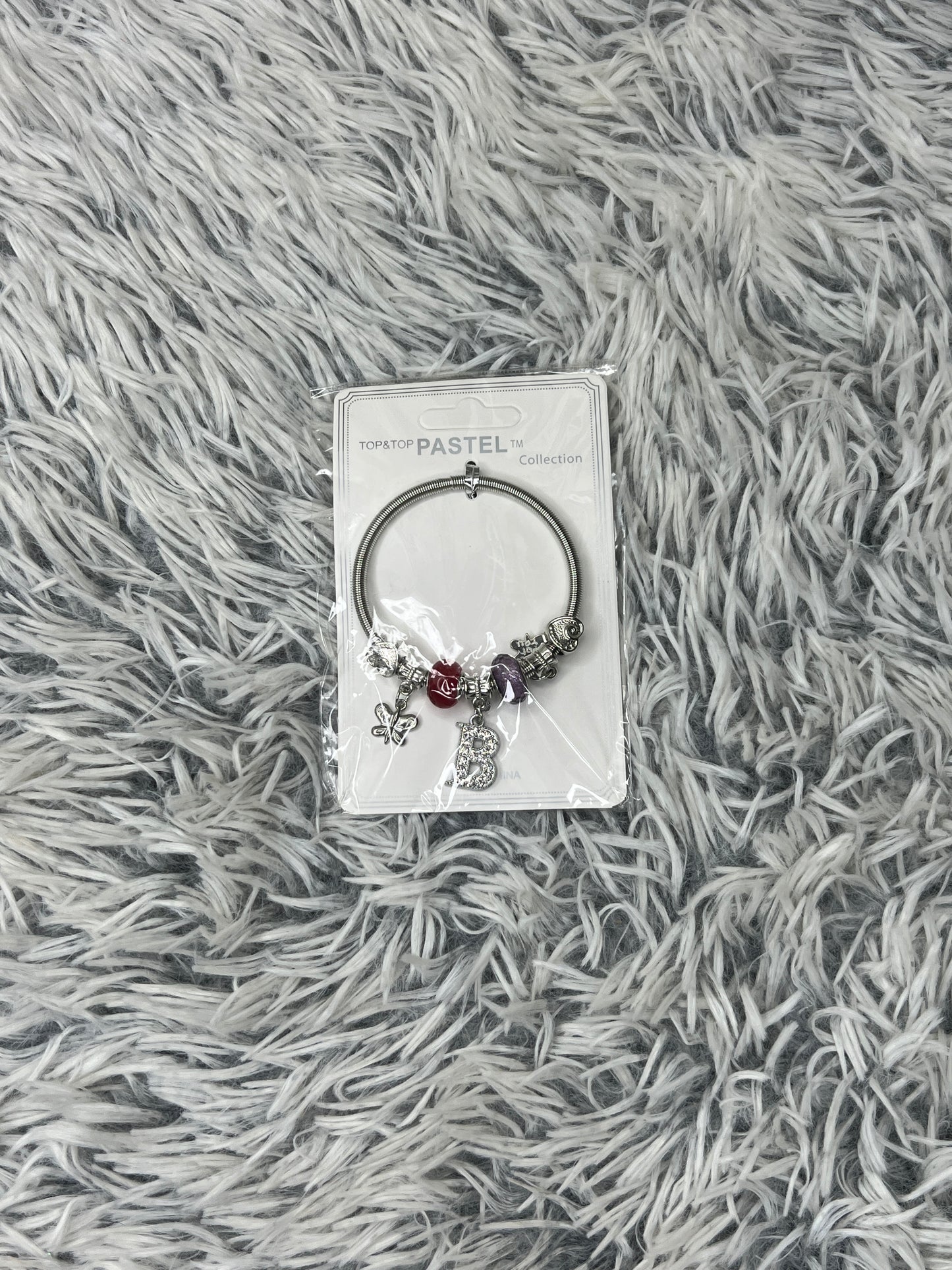 Silver Letter Bracelets