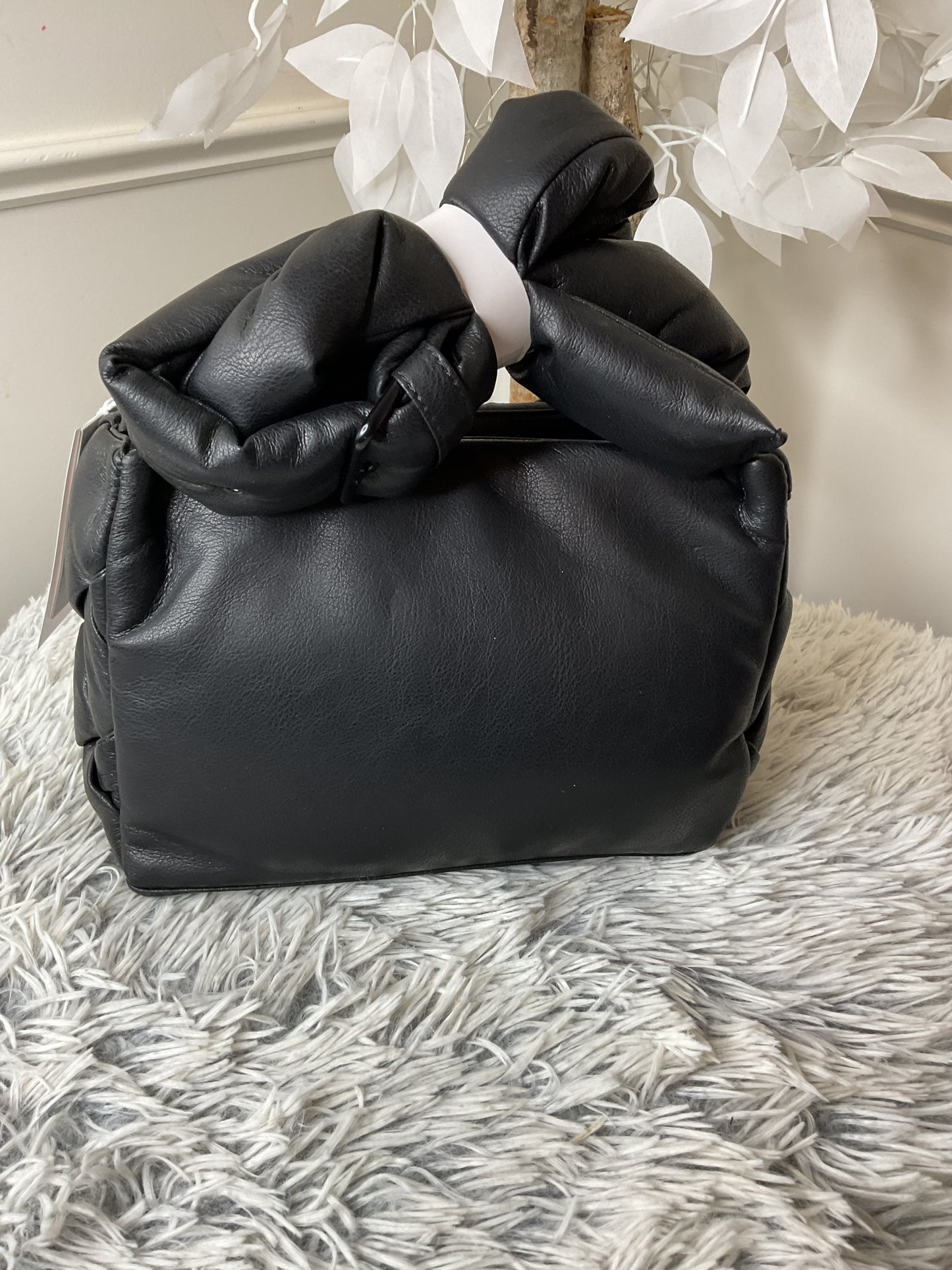 Braided Puffer Tote