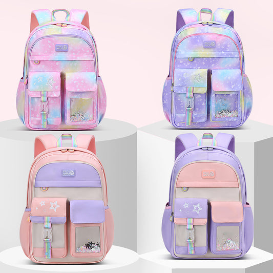 Cute Girl Spine Protection Backpack