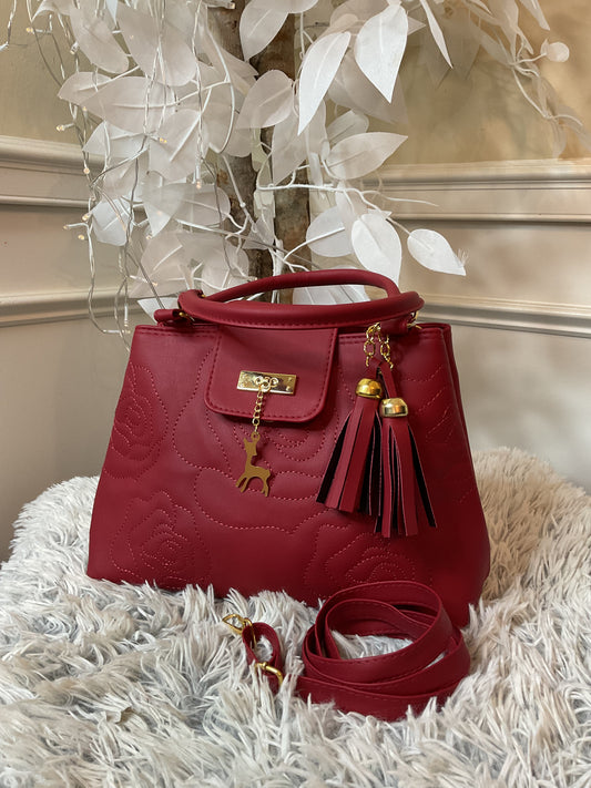 Flower Embroidery Tote