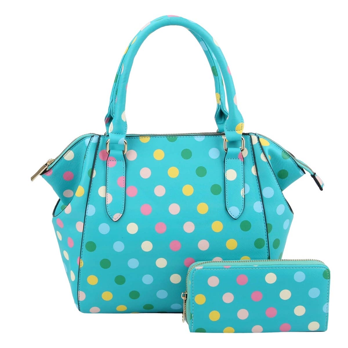 Polka Dot Handbag Set