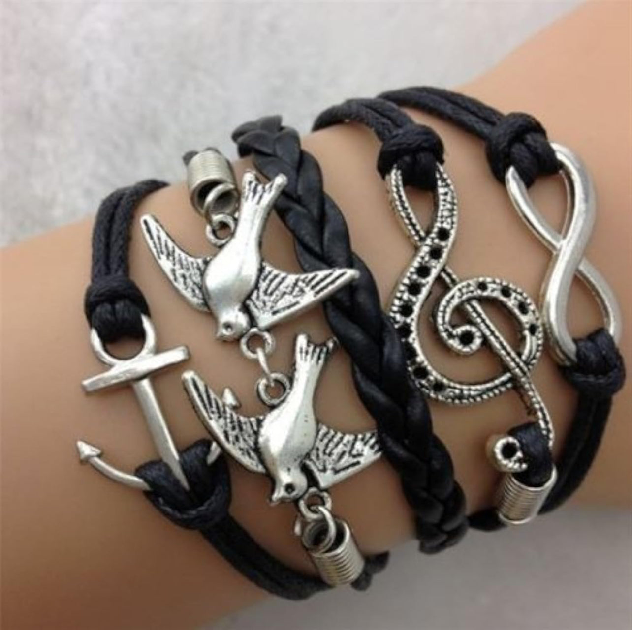 Braided Multi Layer Bracelet
