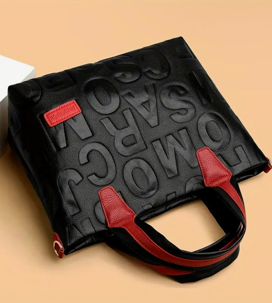 Big Letter Tote Bag