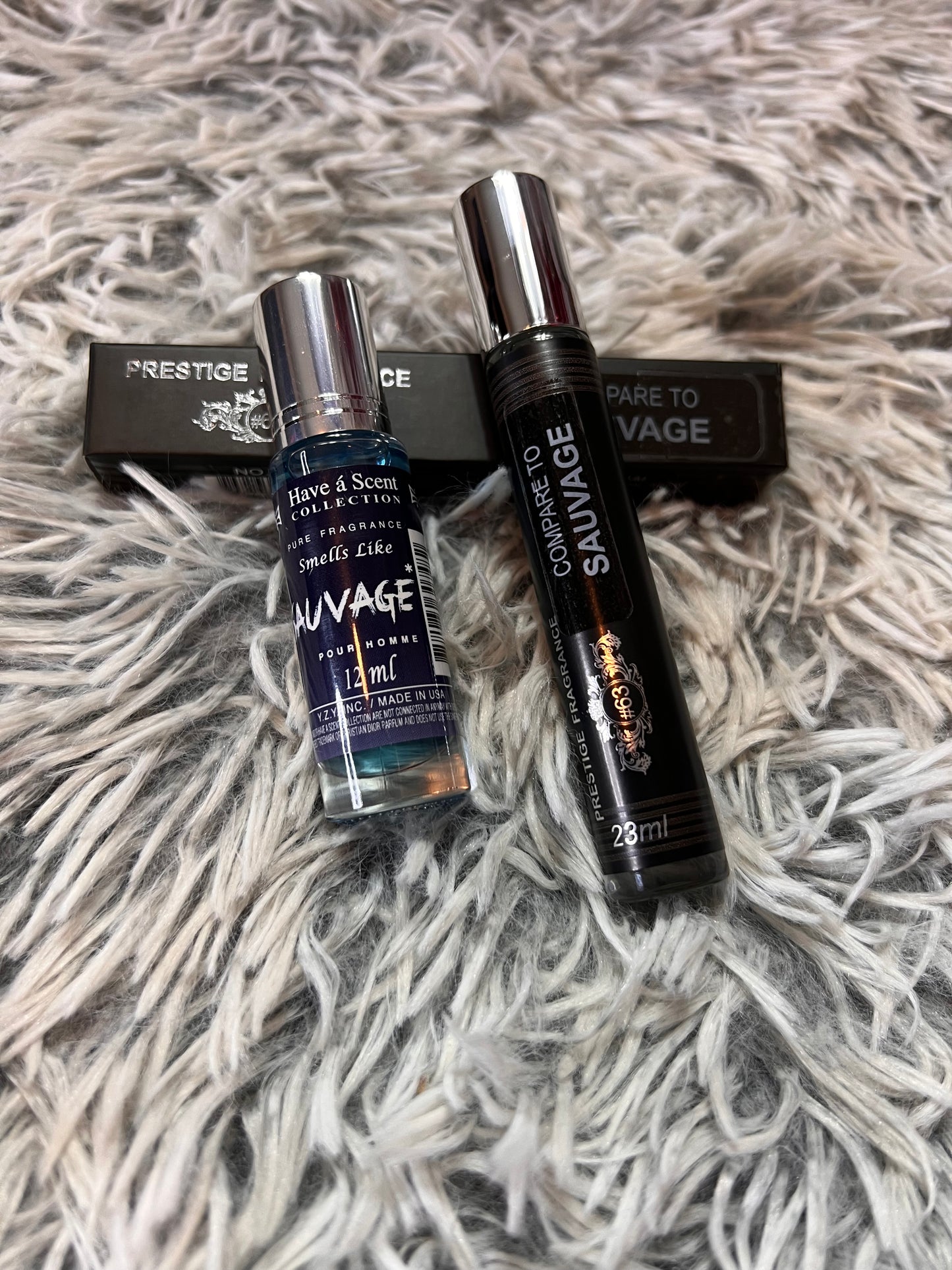 Men Sauvage Oil and Spray Set