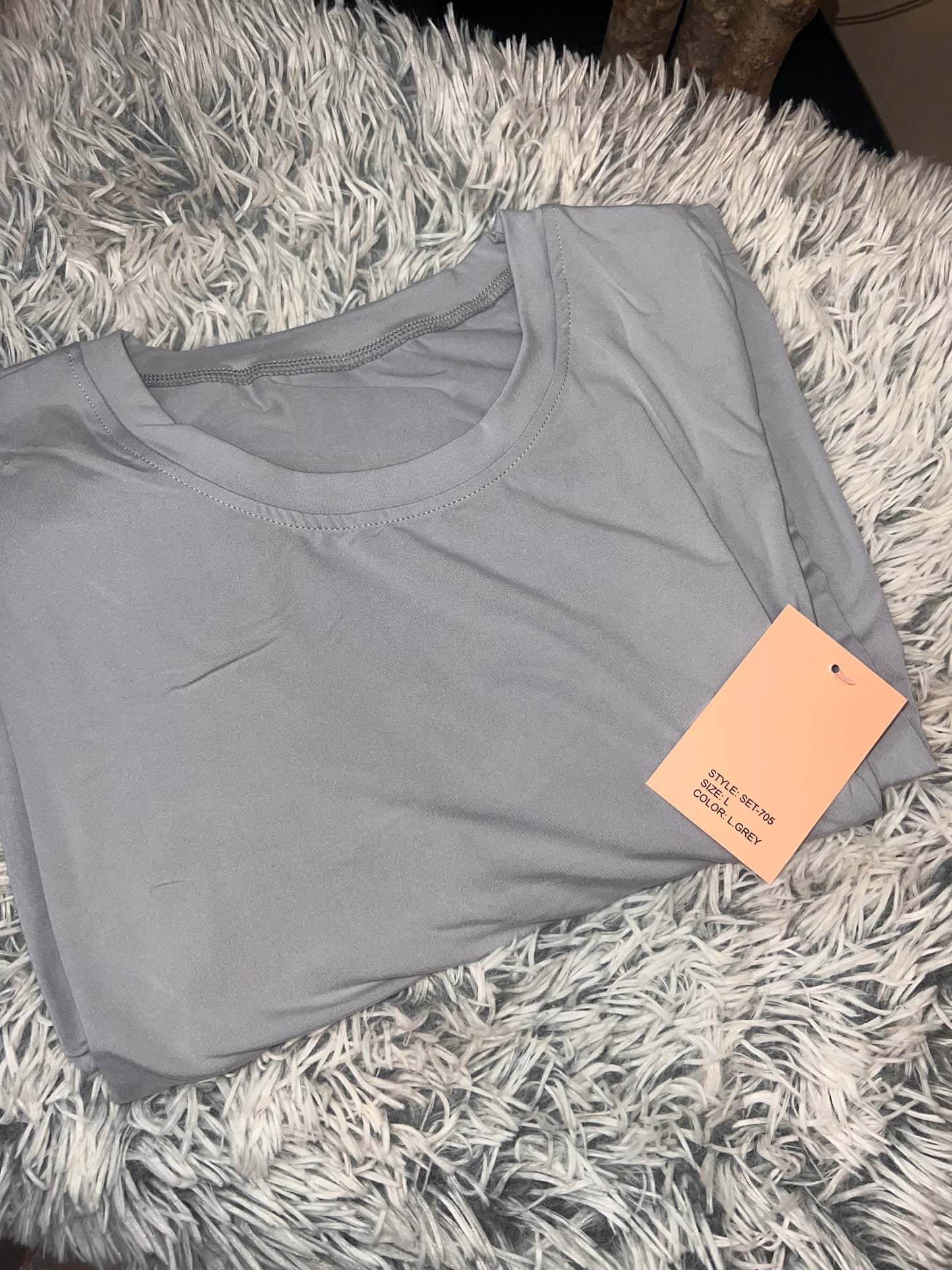 Short Sleeve Shirt and Leggings Set