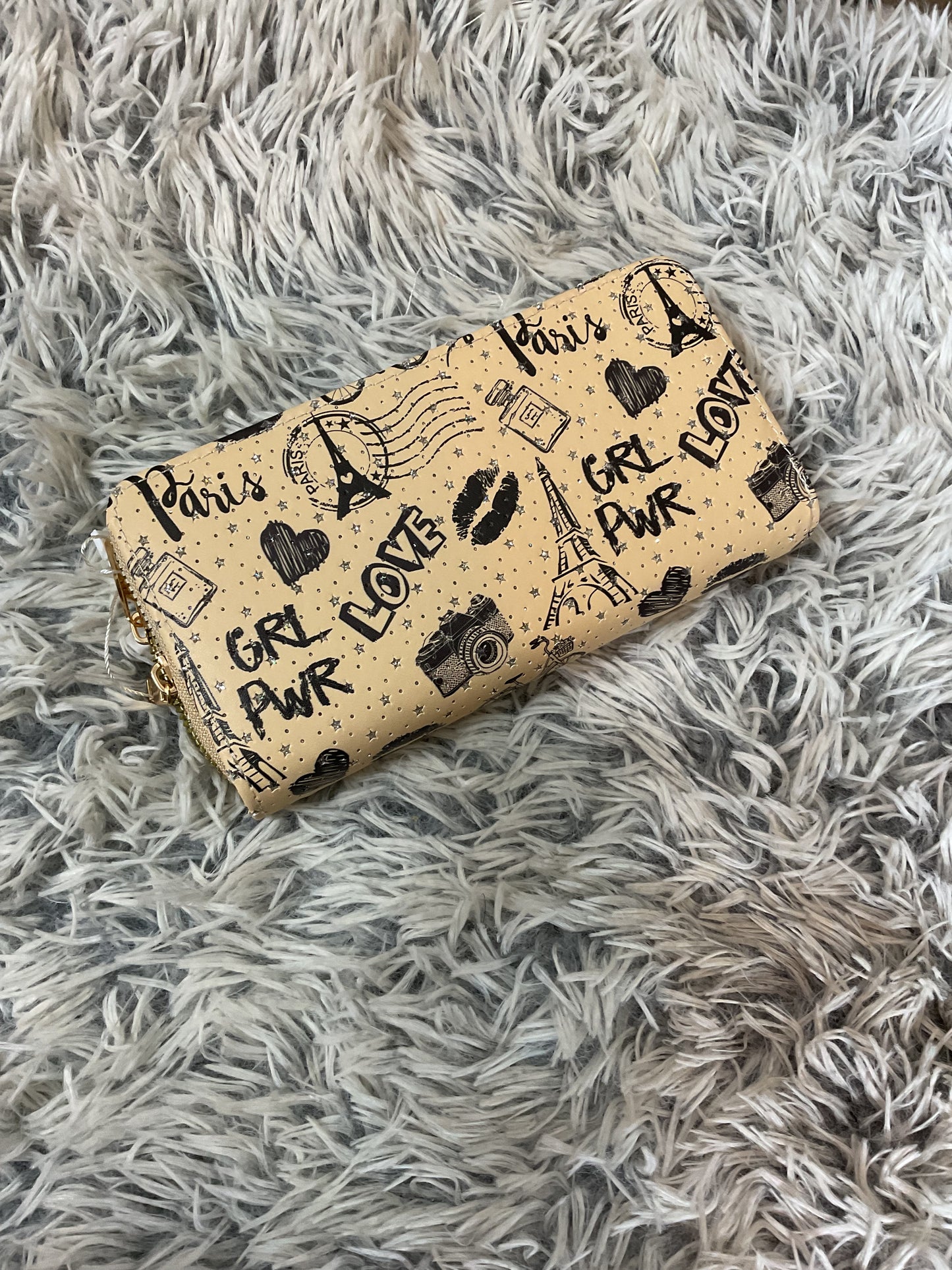 Graphic Bling Wallet
