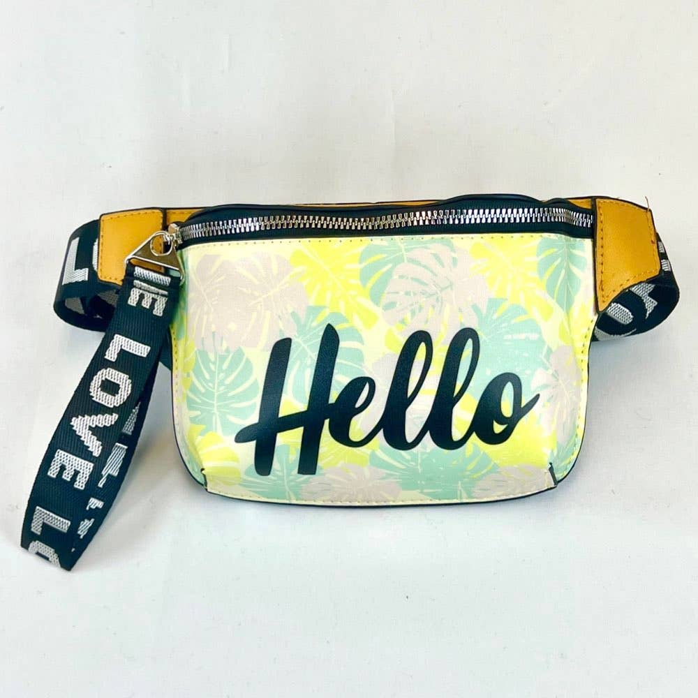 VIA FIORE - FANNY PACK BAG WAIST BAG PACK BELT POUCH - #18