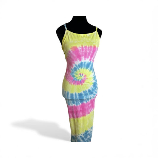 Twirl Tye-Dye Dress