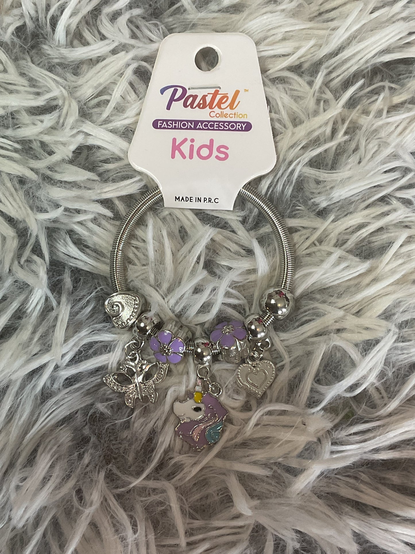 Kids Unicorn Charm Bracelet
