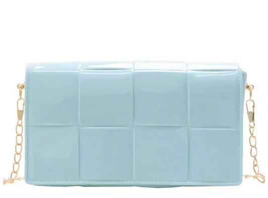 Glossy Block Crossbody