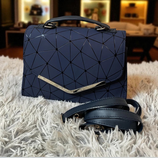 Geo Line Pattern Tote