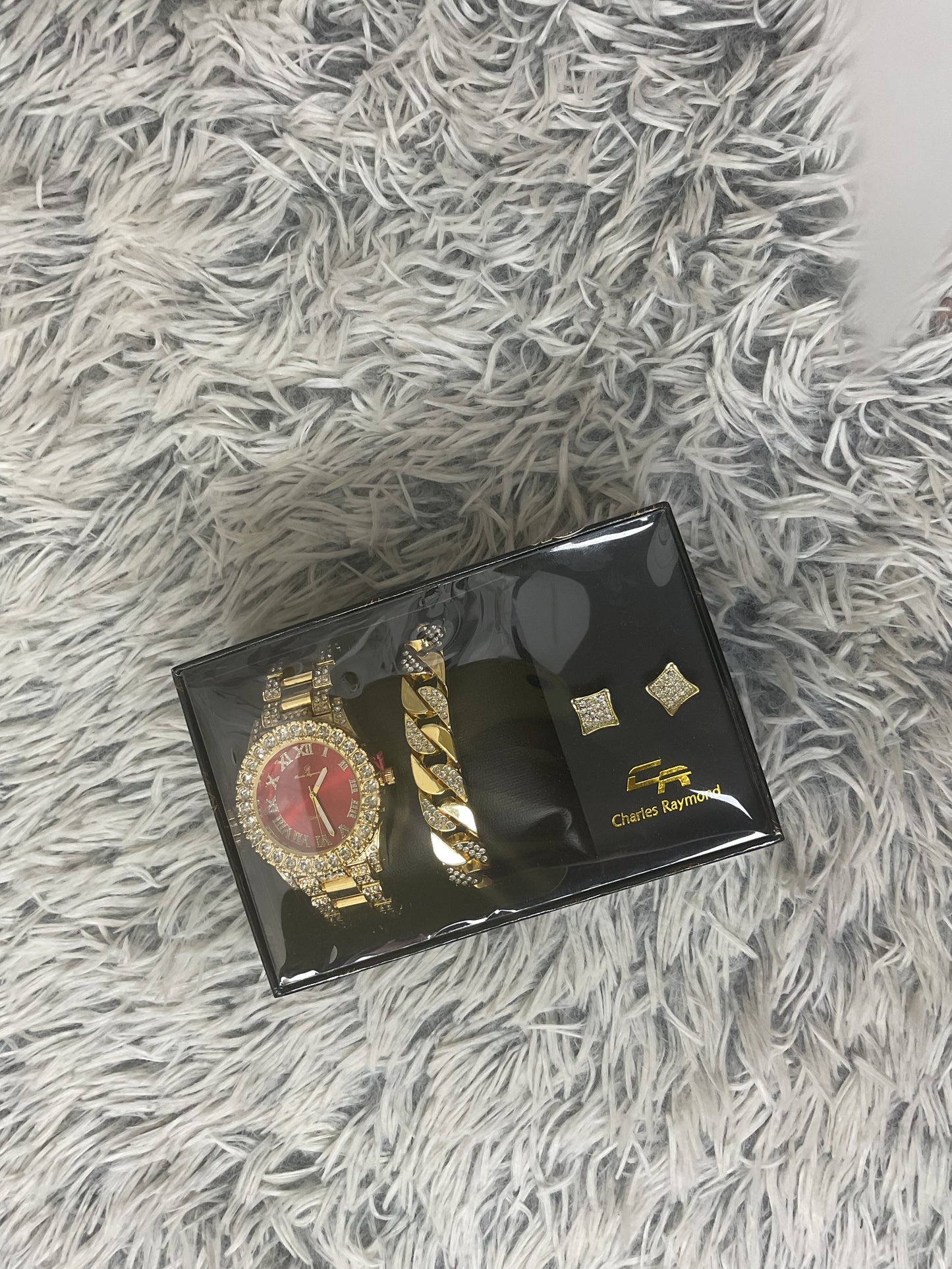 Bling Watch & Bracelet Set