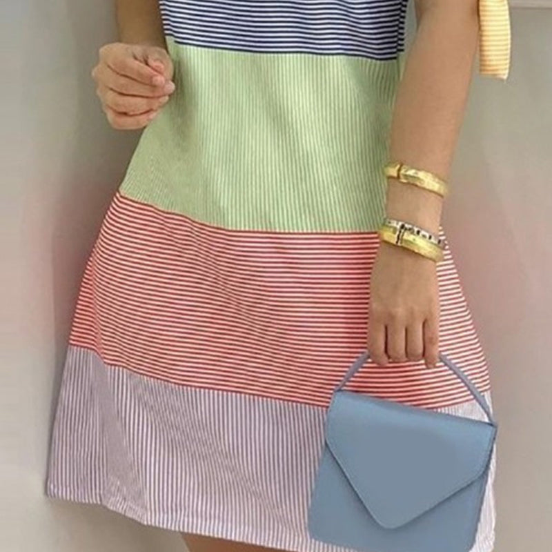 Off-Shoulder Knot Dress