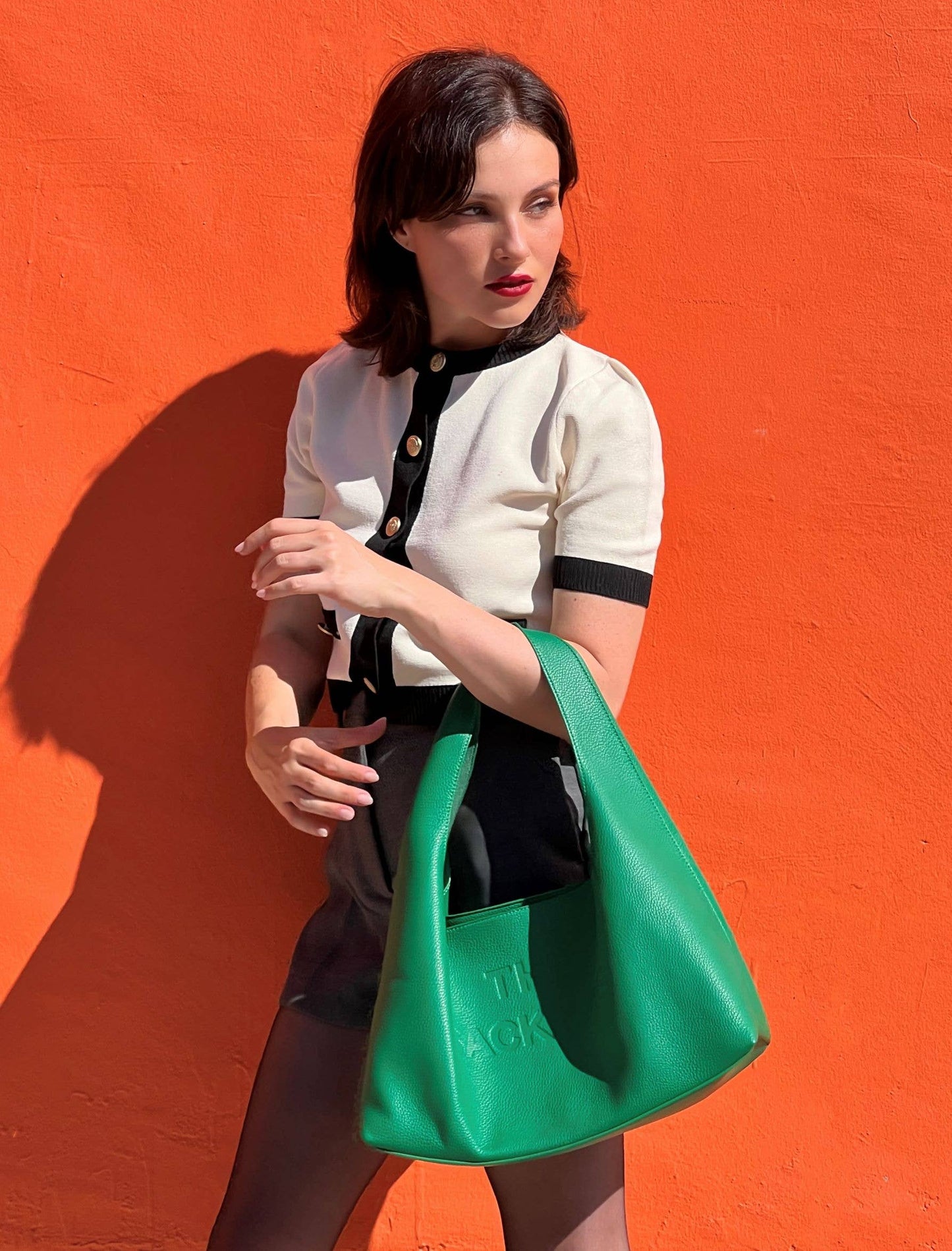 SOFIA SACK  BAG WITH INSIDE POUCH