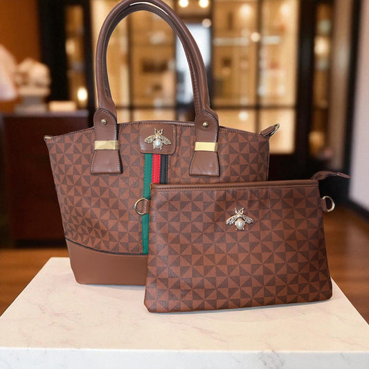 2-Piece Luxe Bee Bag Set
