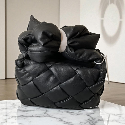 Braided Puffer Tote