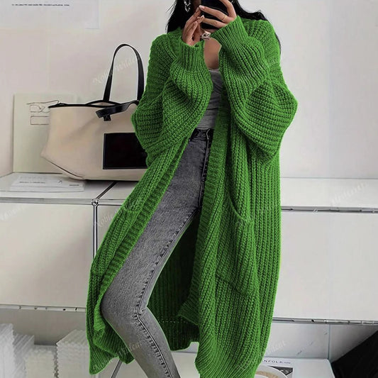 Idle Long Knitted Cardigan