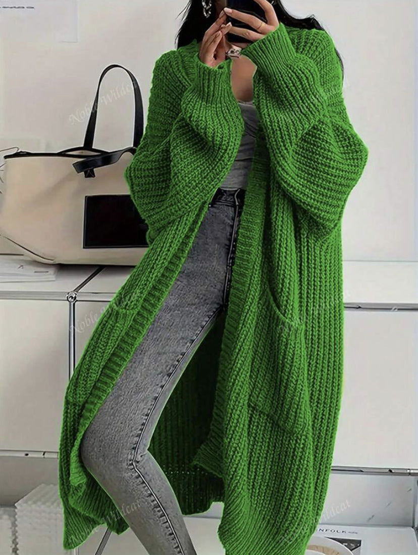 Idle Long Knitted Cardigan