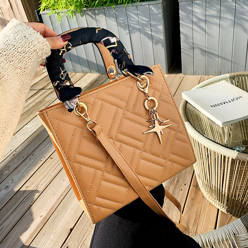 Rhombus Quilted Handbag Large & Small