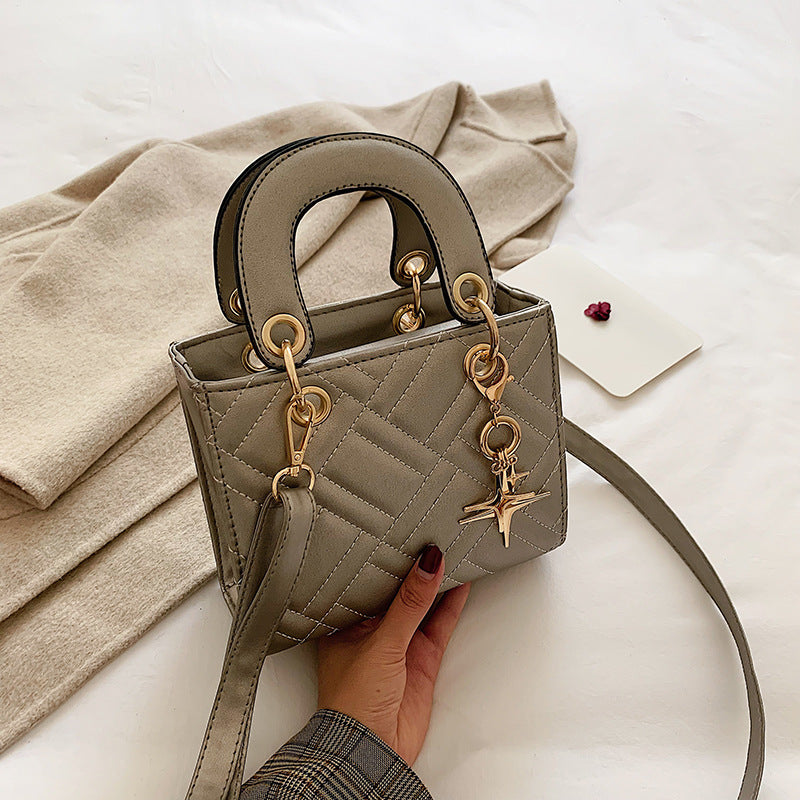 Rhombus Quilted Handbag Large & Small