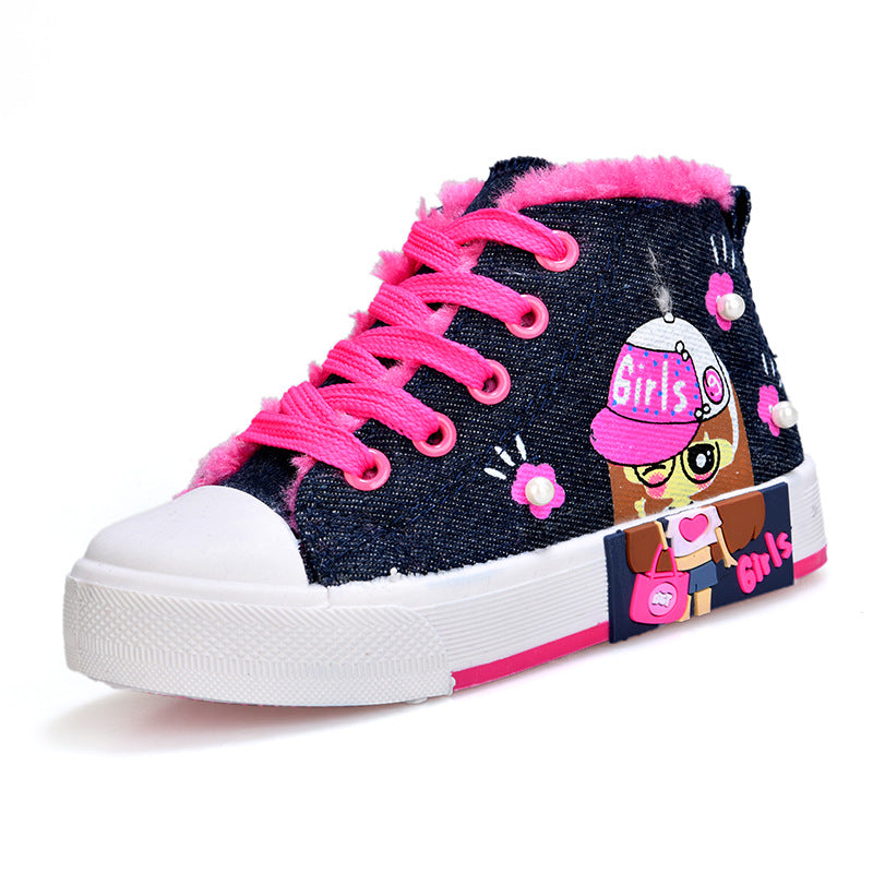 Children's Canvas Girls' Sneakers