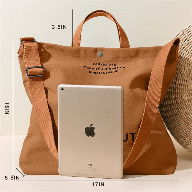Inside Out Canvas Tote Bag