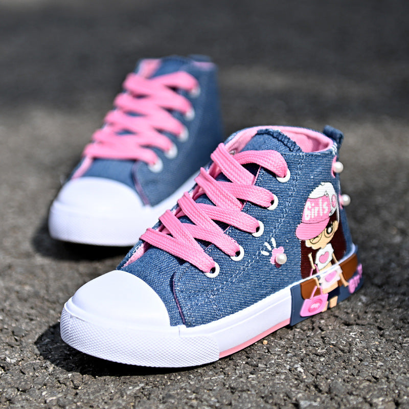 Children's Canvas Girls' Sneakers