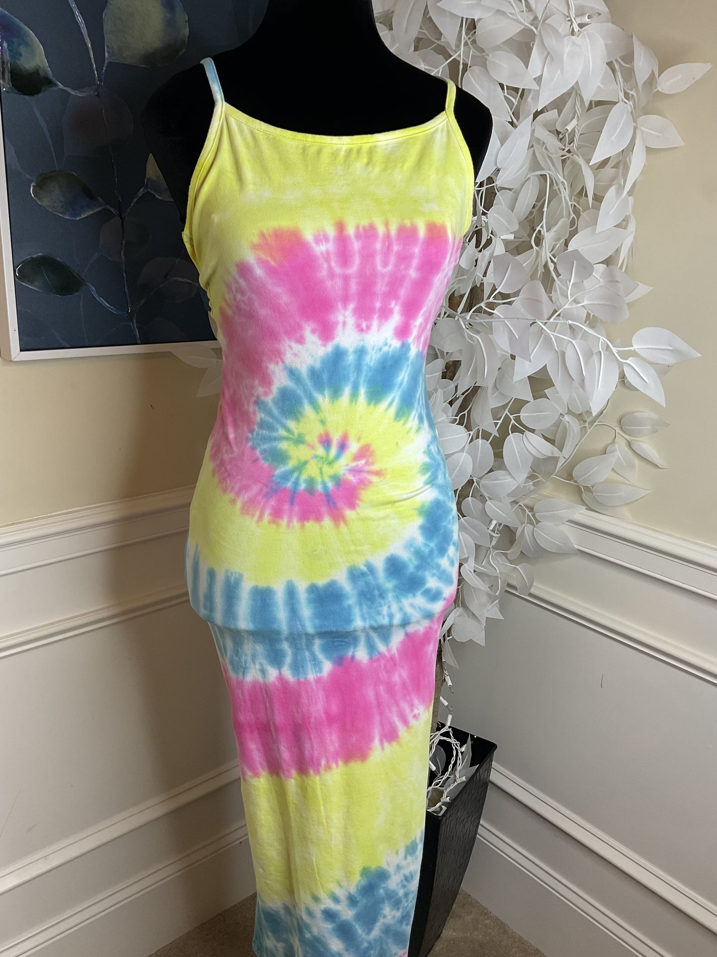 Twirl Tye-Dye Dress