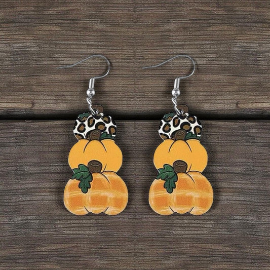 Pumpkin Earrings