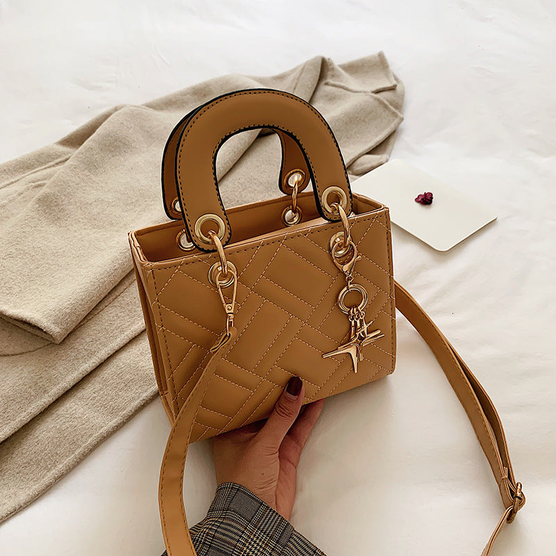 Rhombus Quilted Handbag Large & Small