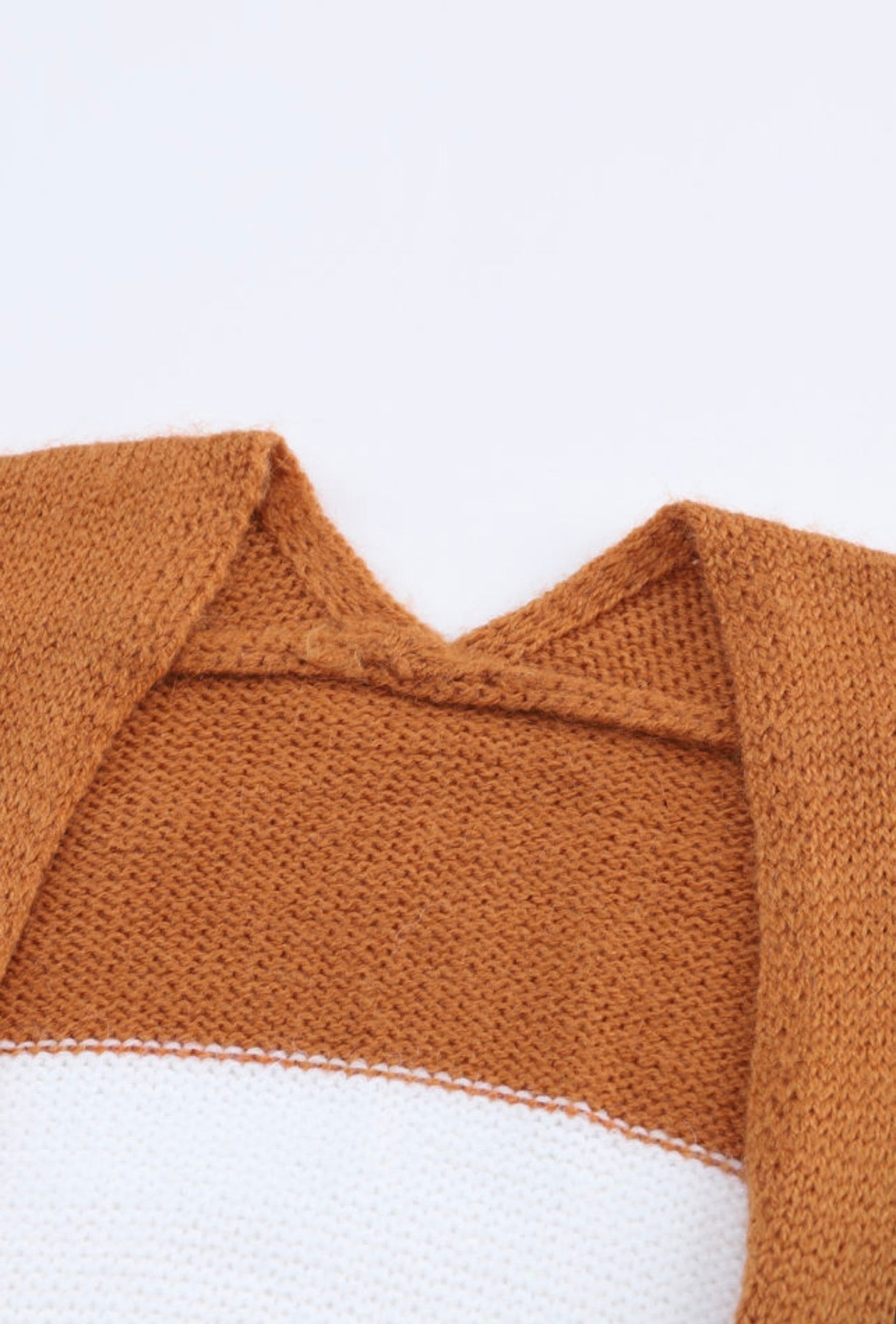 Hues Pocket Colorblock Cardigan