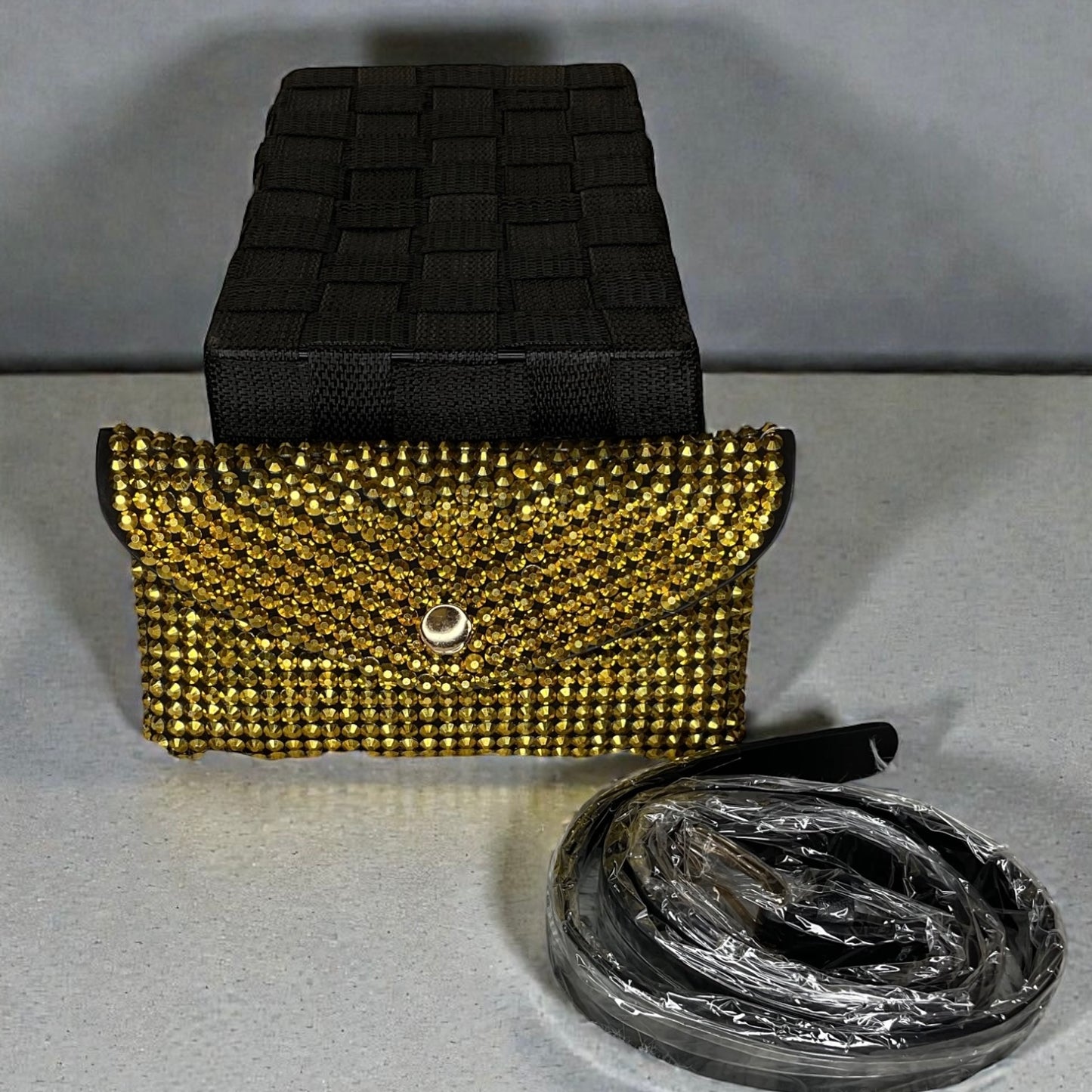Glam Rhinestone Belt/Crossbody