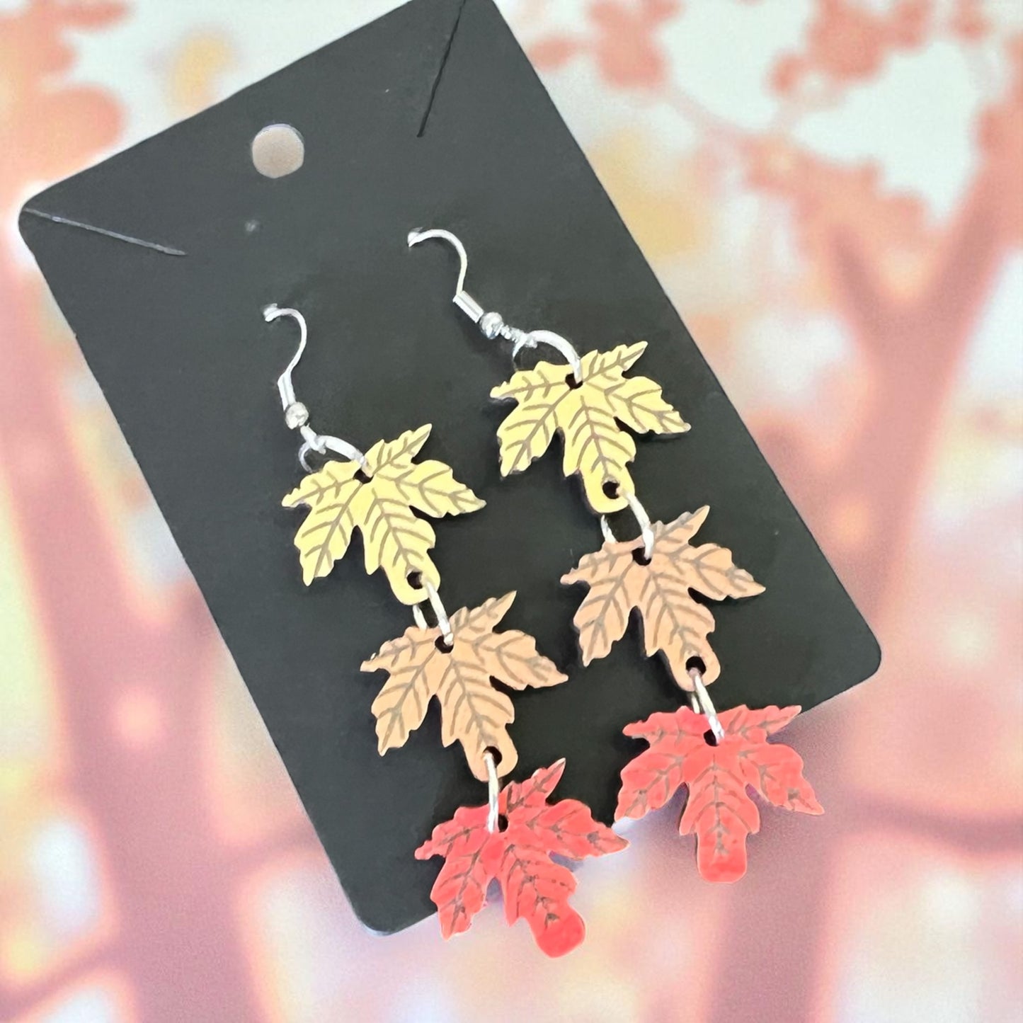 Fall Leaf Earrings