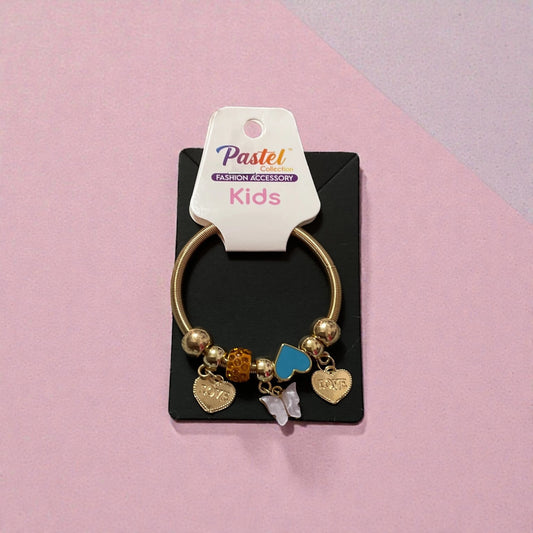 Kids Heart Charm Bracelet