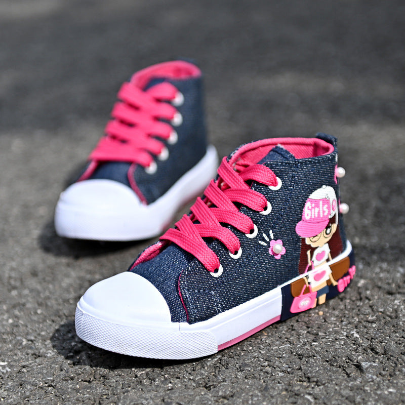 Children's Canvas Girls' Sneakers