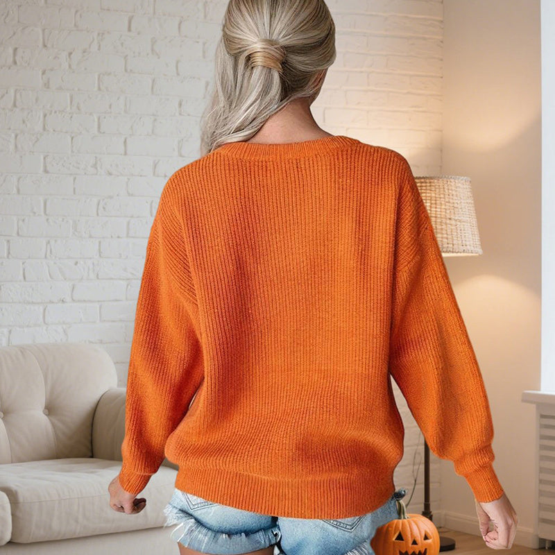 Hello Pumpkin Fall Sweater