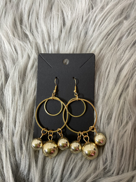 Dangle Gold hoops