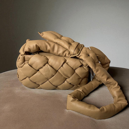 Braided Puffer Tote