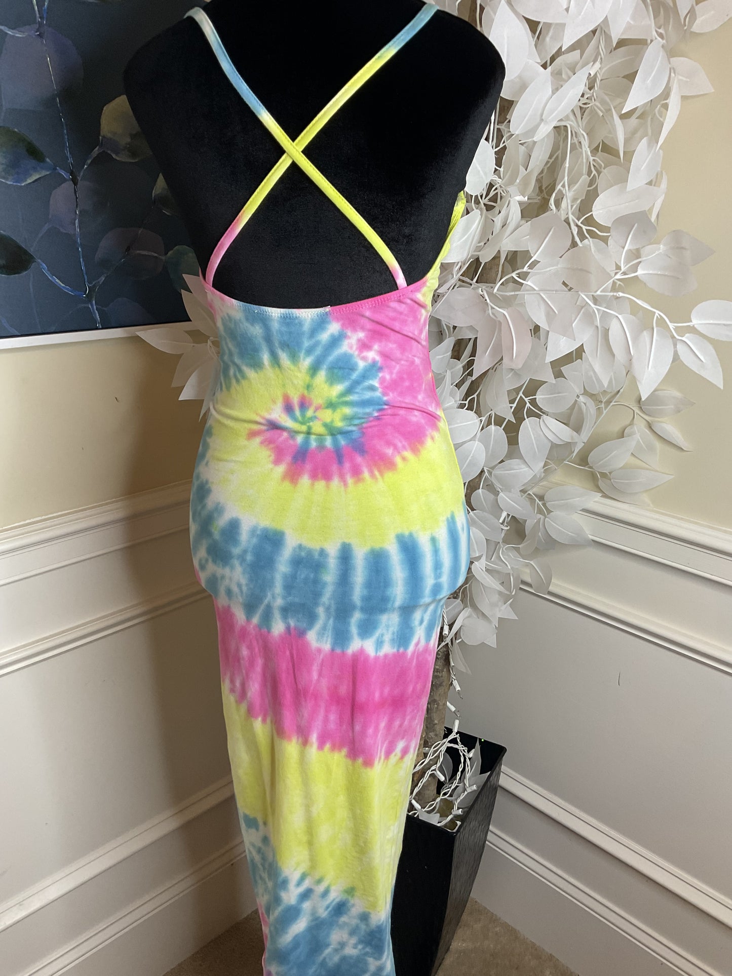 Twirl Tye-Dye Dress
