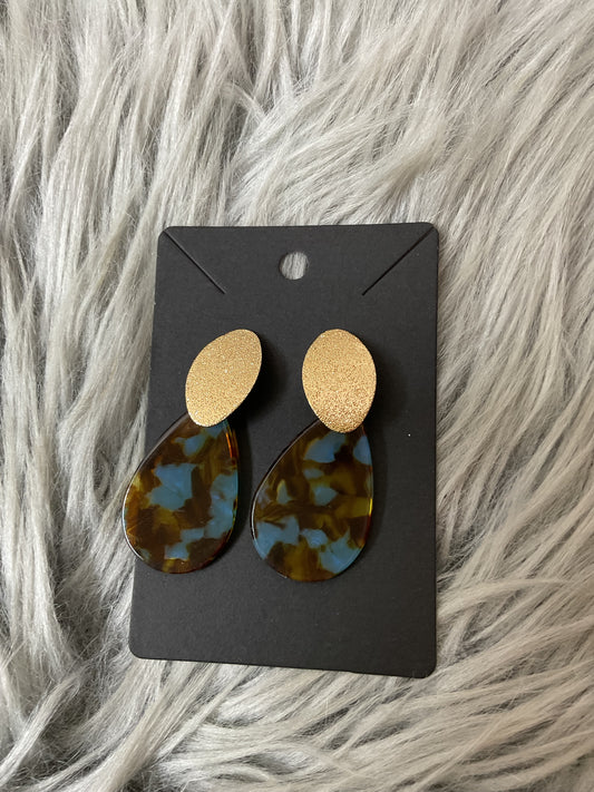 Oval Dangle Earrings