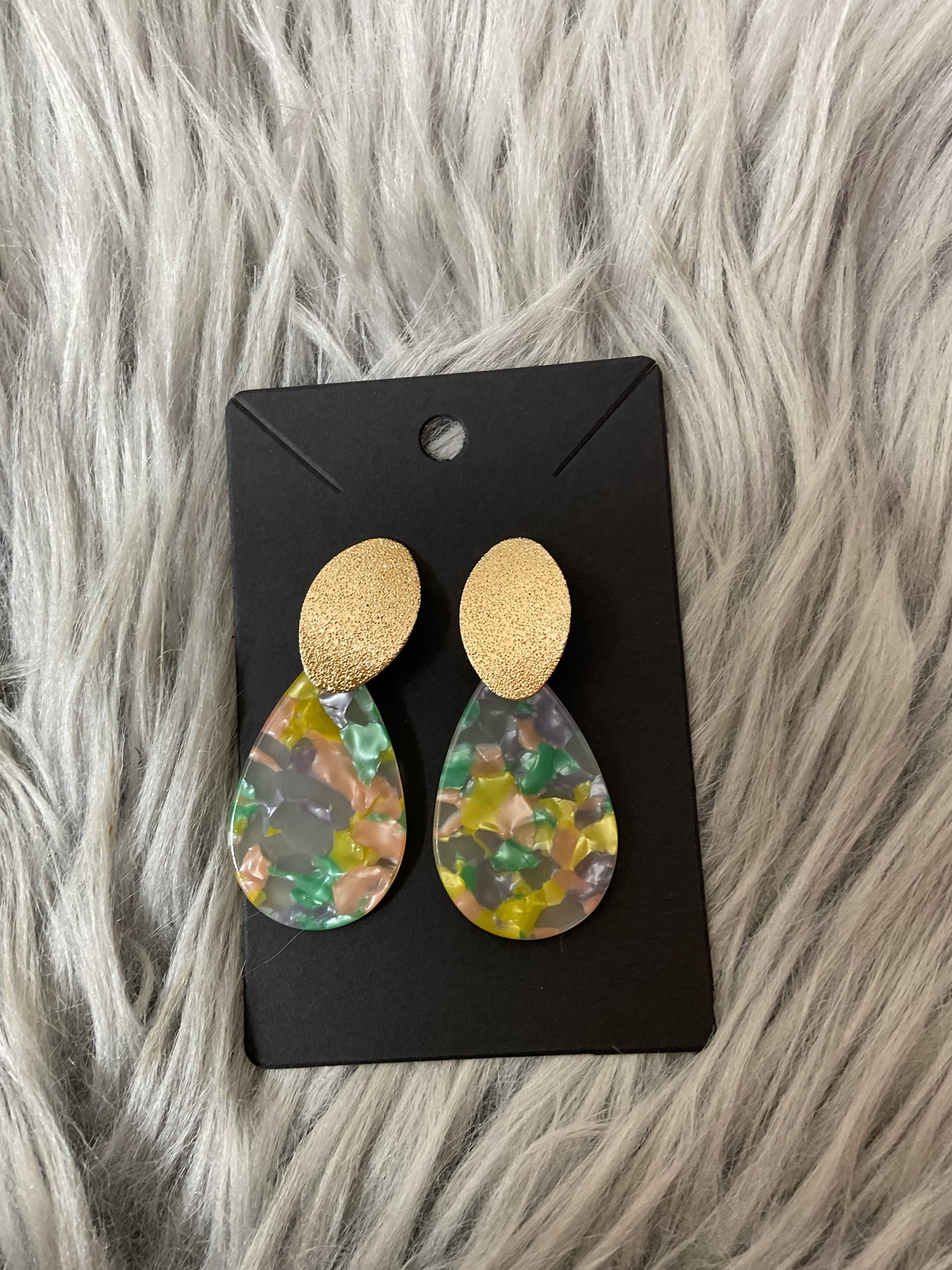 Oval Dangle Earrings