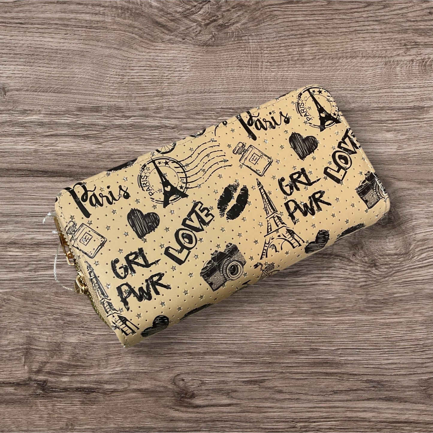 Graphic Bling Wallet