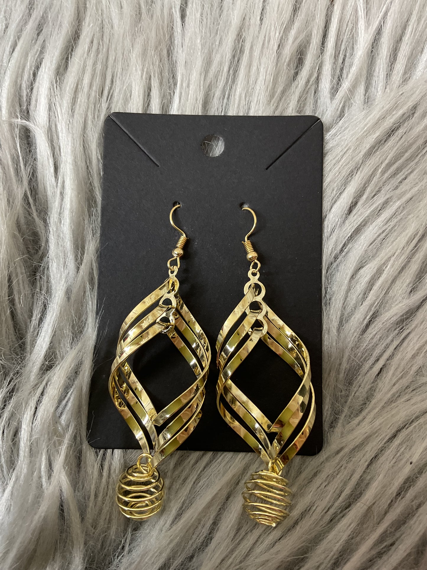 Gold Dangle Earrings