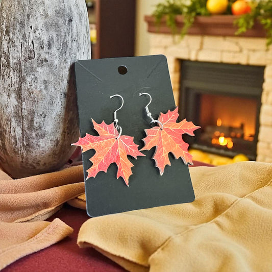 Fall Leaf Earrings