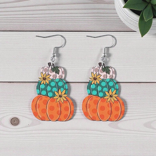 Pumpkin Earrings