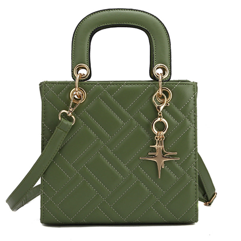 Rhombus Quilted Handbag Large & Small