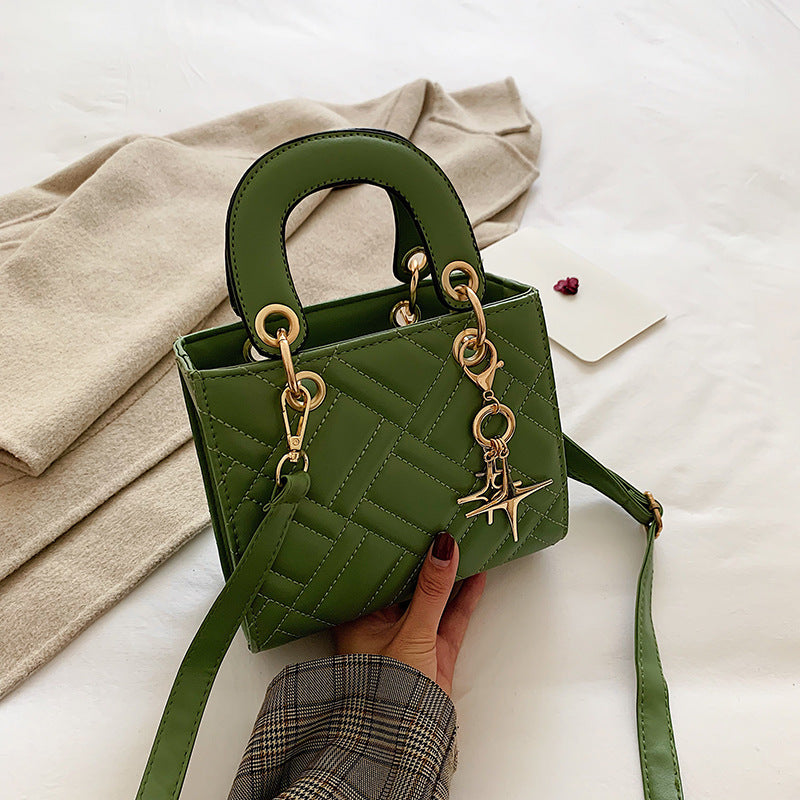 Rhombus Quilted Handbag Large & Small