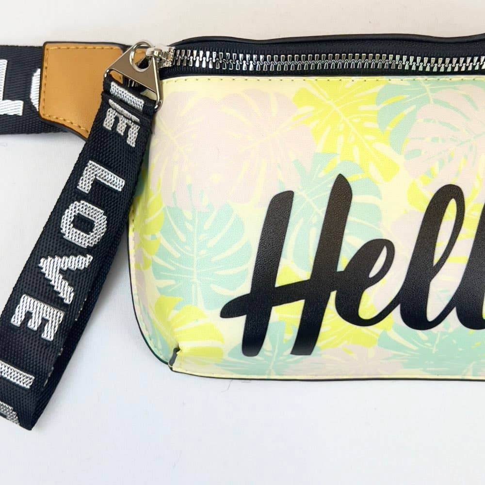 VIA FIORE - FANNY PACK BAG WAIST BAG PACK BELT POUCH - #18