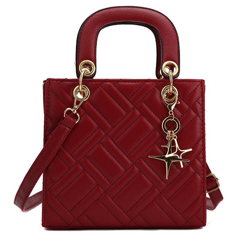 Rhombus Quilted Handbag Large & Small